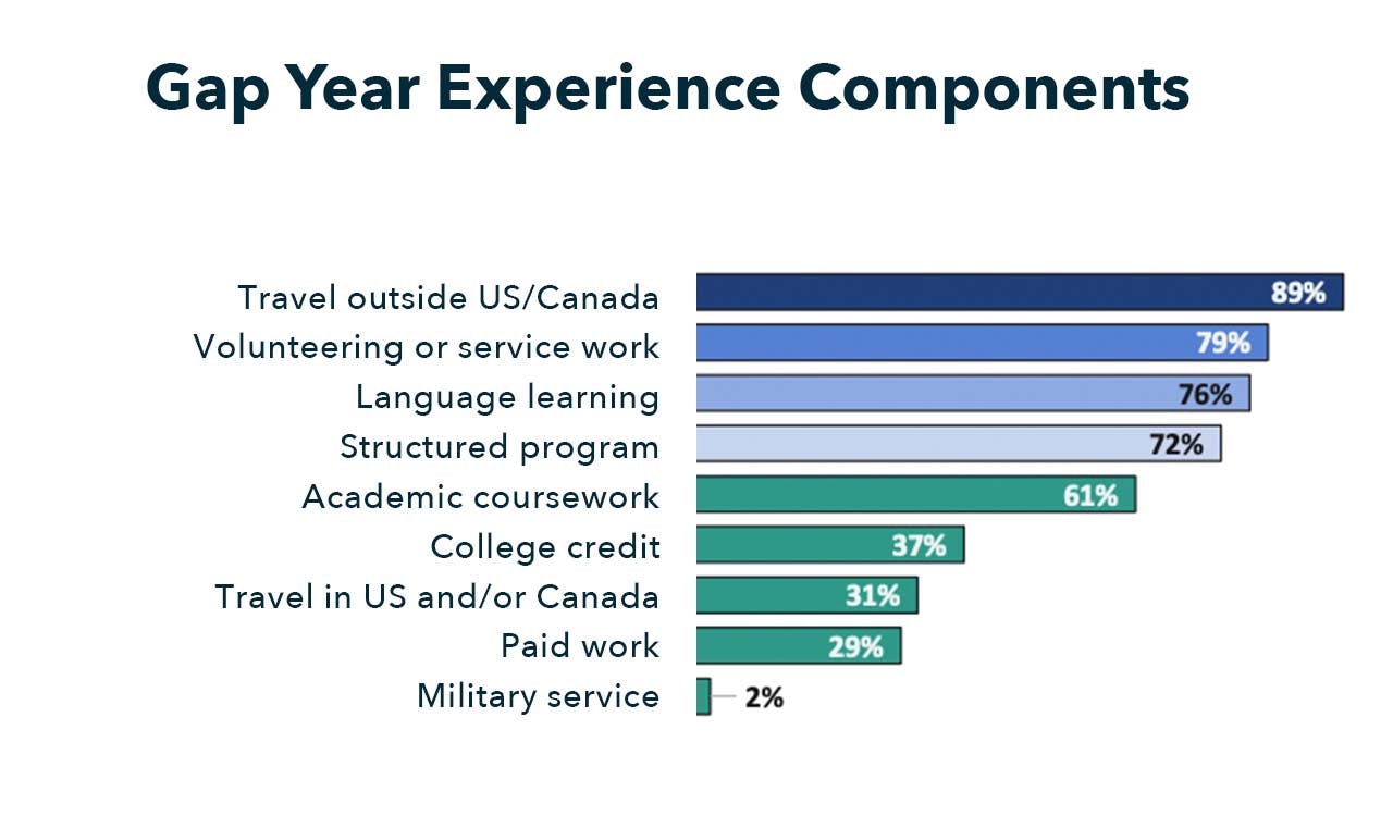 Gap Year Experience Components
