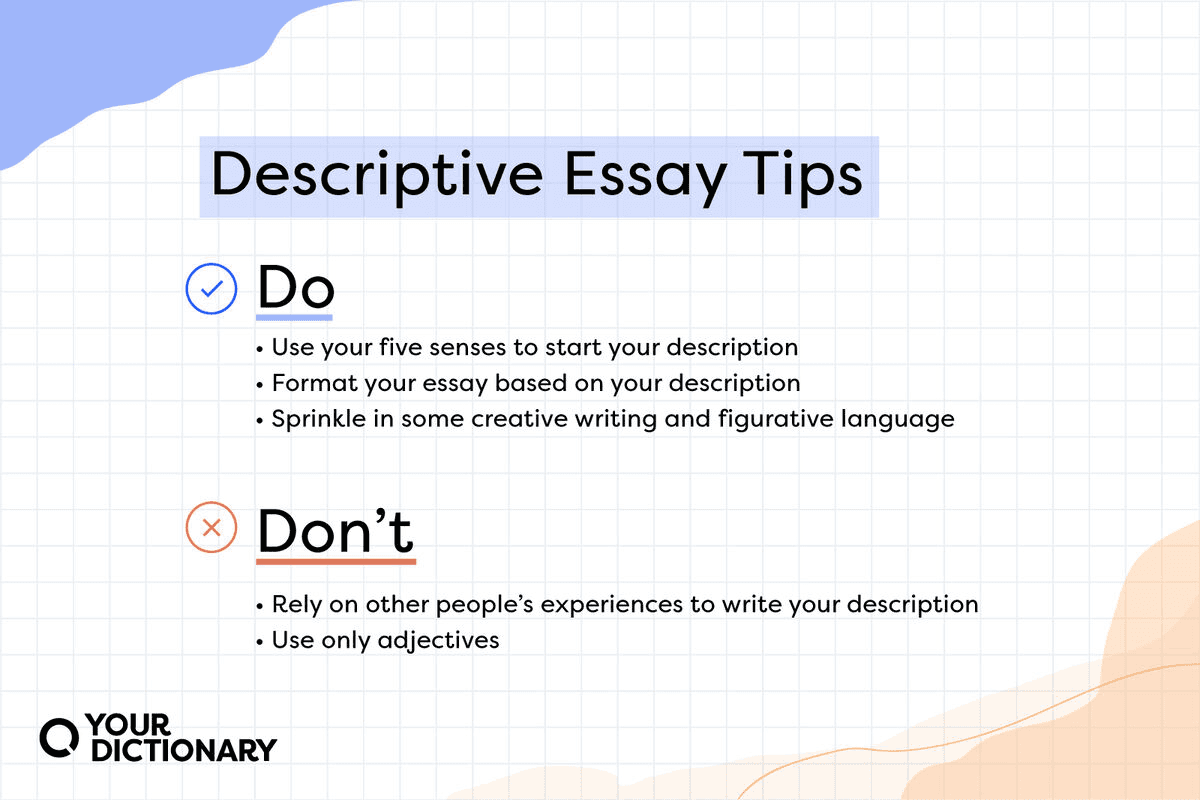 Descriptive Essay Tips