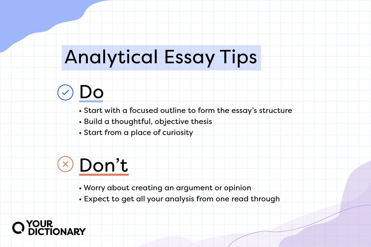 Dos and Don'ts of Writing an Analytical Essay