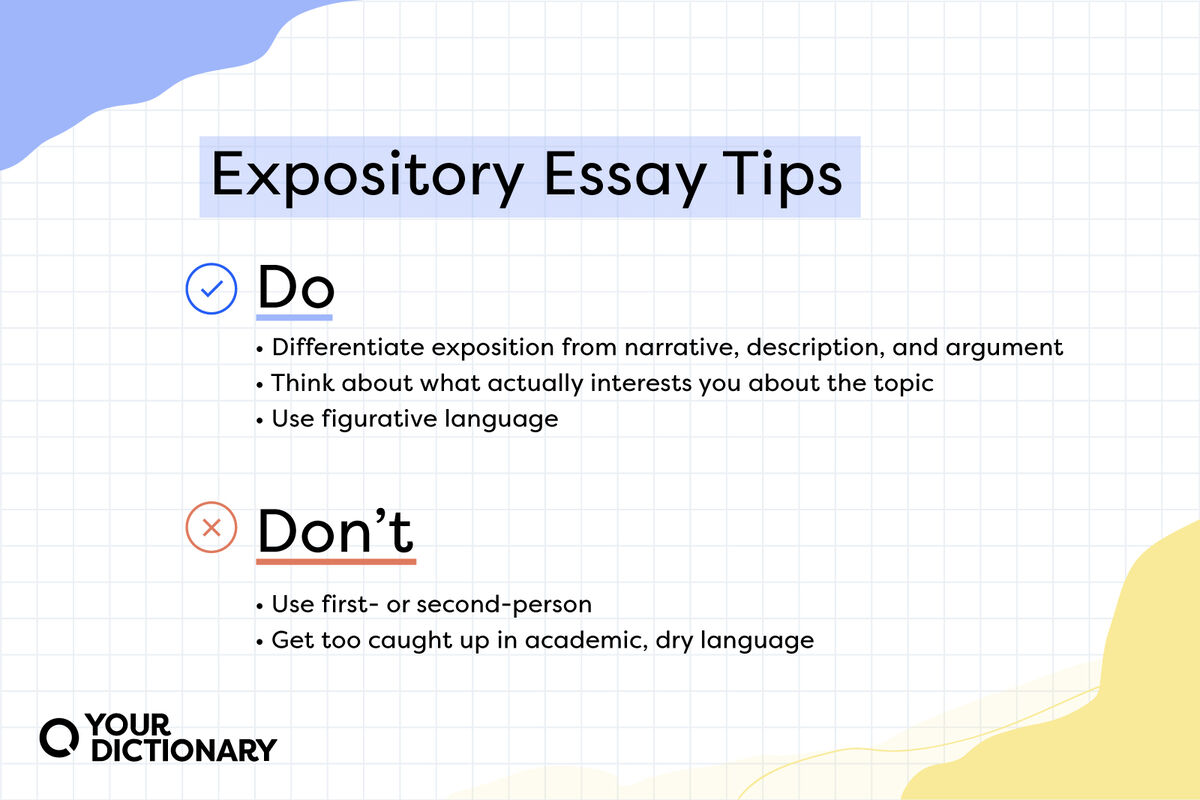 Dos and Don'ts of Expository Essays